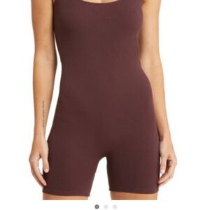 XS Free People Intimately Chocolate Merlot One to Watch Romper